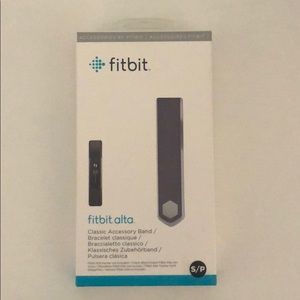 Fitbit Alta Classic Band/ Plum; Unopened.